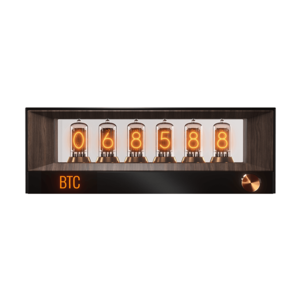 Nixie Bitcoin Clock
